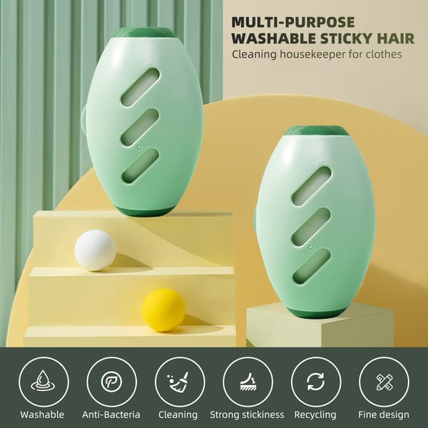 Magic Lint Roller for Hair and Dust Removal – Powerful Wash Feature Included!"